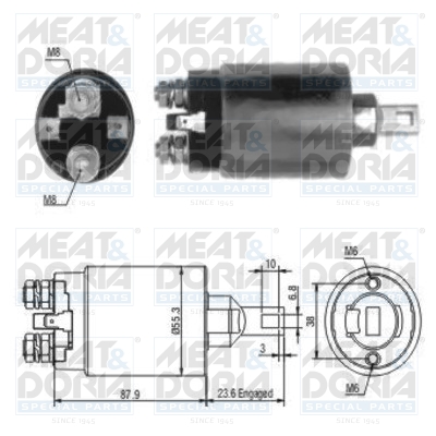 Starter magneetschakelaar Meat Doria 46024