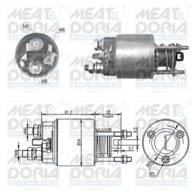 Starter magneetschakelaar Meat Doria 46048