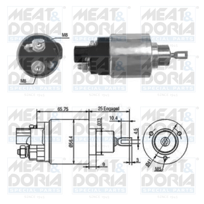 Starter magneetschakelaar Meat Doria 46070