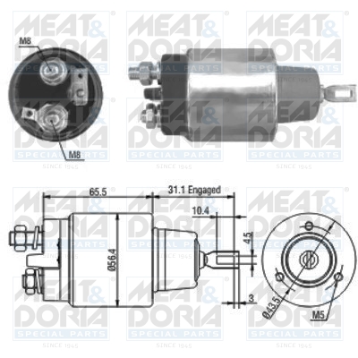 Starter magneetschakelaar Meat Doria 46073