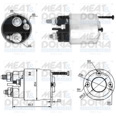 Starter magneetschakelaar Meat Doria 46147