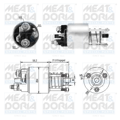 Starter magneetschakelaar Meat Doria 46281