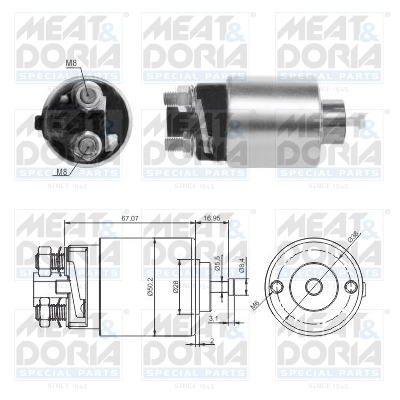 Starter magneetschakelaar Meat Doria 46285