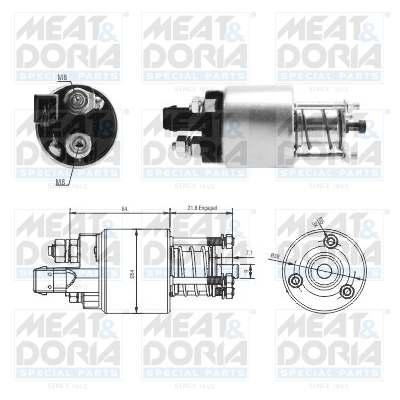 Starter magneetschakelaar Meat Doria 46294