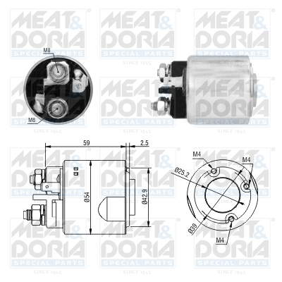 Starter magneetschakelaar Meat Doria 46295