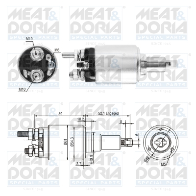 Starter magneetschakelaar Meat Doria 46302