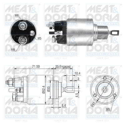 Starter magneetschakelaar Meat Doria 46308