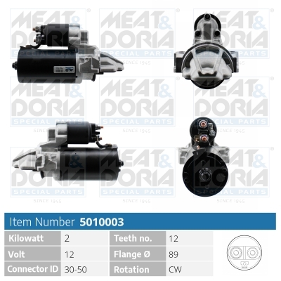 Starter Meat Doria 5010003