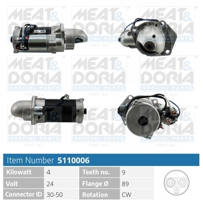 Starter Meat Doria 5110006