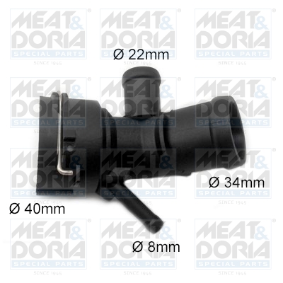 Koelvloeistofflens Meat Doria 93515