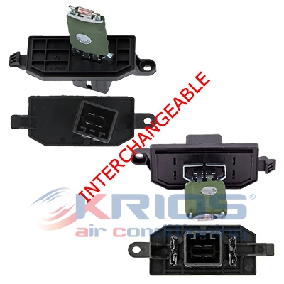 Weerstand, interieurventilator Meat Doria K109154