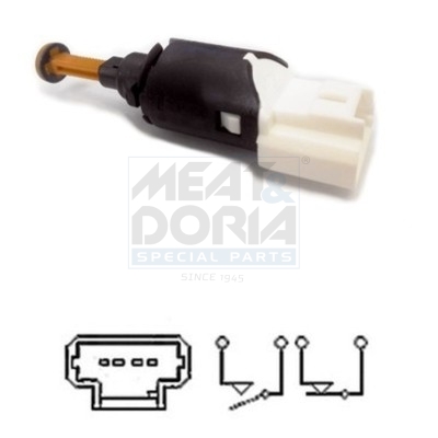 Remlichtschakelaar Meat Doria 35061