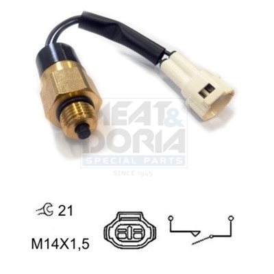 Achteruitrijlichtschakelaar Meat Doria 36080