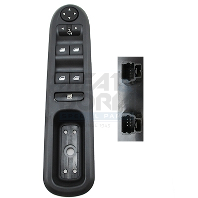 Raambedieningsschakelaar Meat Doria 26096