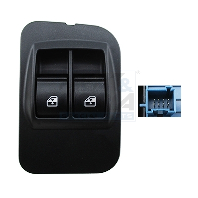 Raambedieningsschakelaar Meat Doria 26441