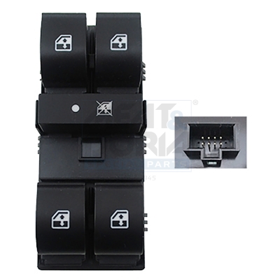 Raambedieningsschakelaar Meat Doria 26535