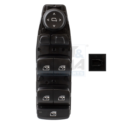 Raambedieningsschakelaar Meat Doria 26615