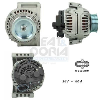 Dynamo / Alternator Meat Doria 5610016G