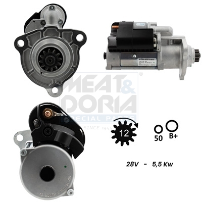 Startmotor / Starter Meat Doria 5110083G