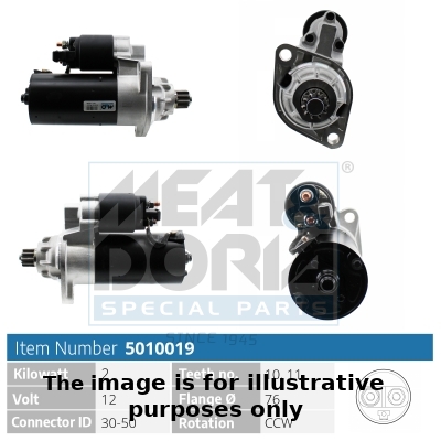 Startmotor / Starter Meat Doria 5010019G