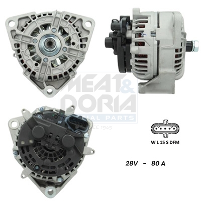 Dynamo / Alternator Meat Doria 5610076G