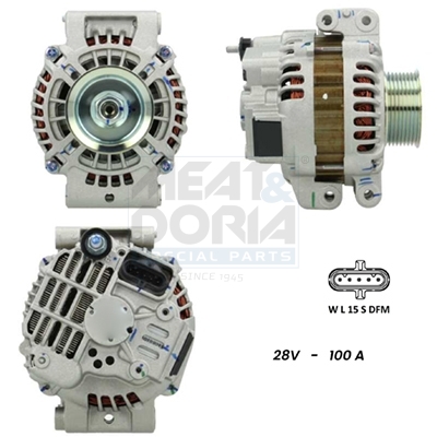 Dynamo / Alternator Meat Doria 5635134G