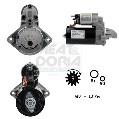 Startmotor / Starter Meat Doria 5010087G