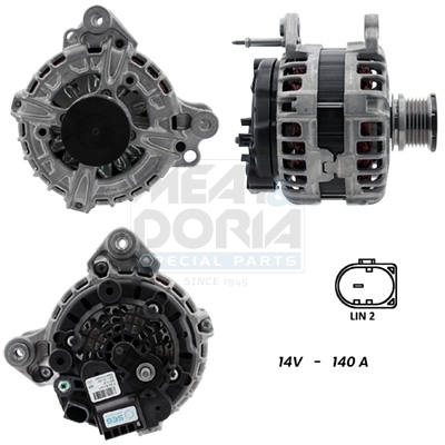 Dynamo / Alternator Meat Doria 5510545G