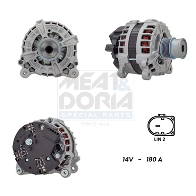 Dynamo / Alternator Meat Doria 5510668G