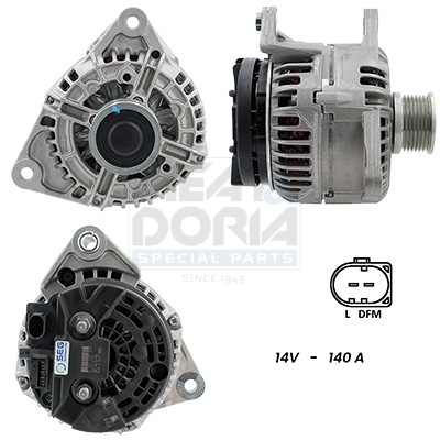 Dynamo / Alternator Meat Doria 5510625G