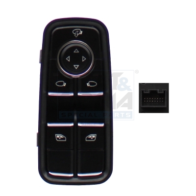 Schakelaar, raamopener Meat Doria 26685