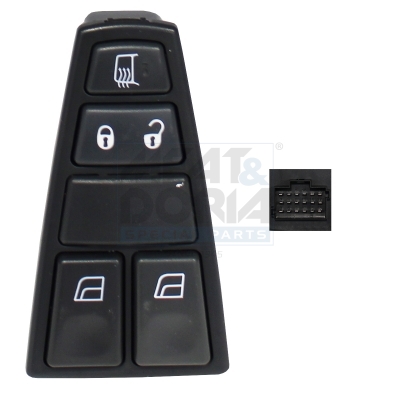 Schakelaar, raamopener Meat Doria 26819