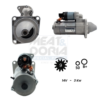 Startmotor / Starter Meat Doria 5010333G