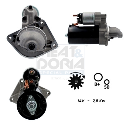 Startmotor / Starter Meat Doria 5010041G