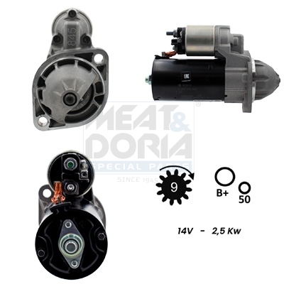 Startmotor / Starter Meat Doria 5010920G