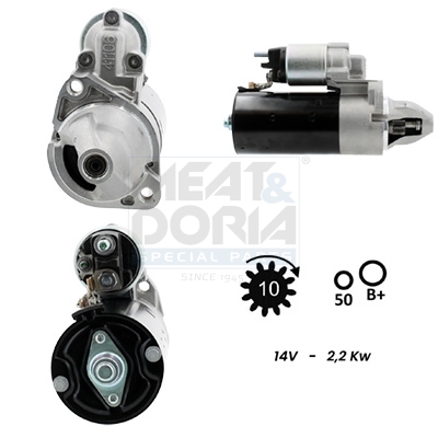 Startmotor / Starter Meat Doria 5010937G