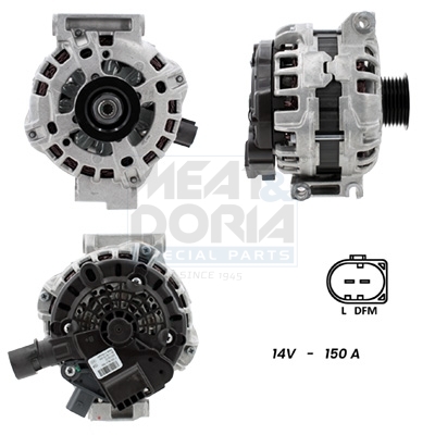 Dynamo / Alternator Meat Doria 55101365G