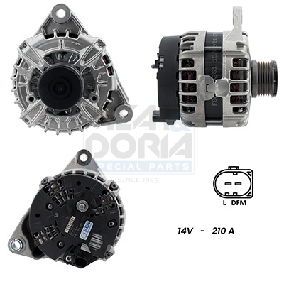 Dynamo / Alternator Meat Doria 55101394G