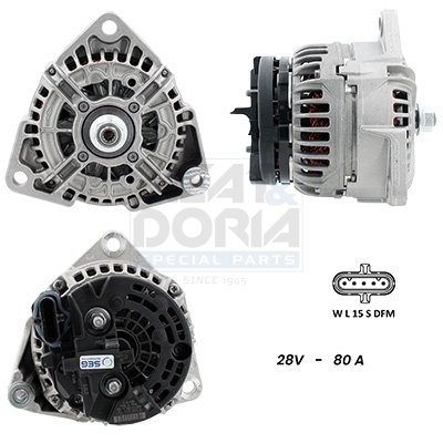 Dynamo / Alternator Meat Doria 5610160G