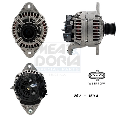 Dynamo / Alternator Meat Doria 5610173G