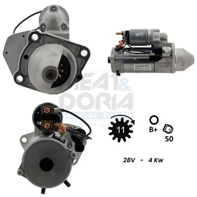 Startmotor / Starter Meat Doria 5110057G