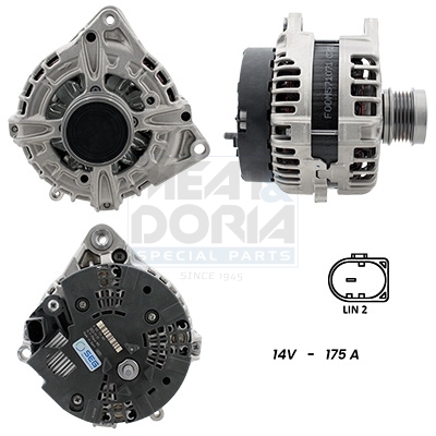 Dynamo / Alternator Meat Doria 5510725G