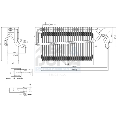 Verdamper, airconditioning Meat Doria 997039