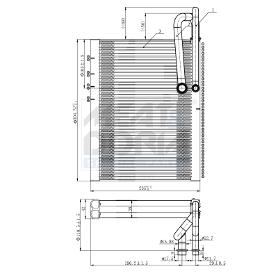 Verdamper, airconditioning Meat Doria 997076