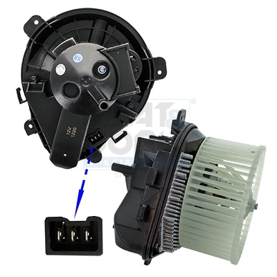 Interieurventilatie Meat Doria 994280