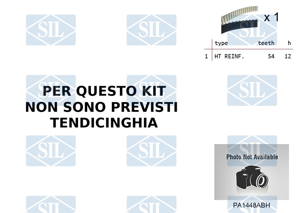 Saleri Distributieriem kit inclusief waterpomp K1PA1448ABH