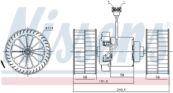 Ava Cooling Kachelventilator ME8353