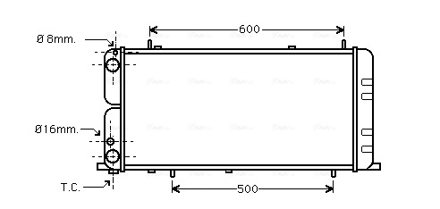 Radiateur Ava Cooling AI2051