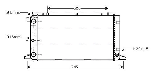 Radiateur Ava Cooling AI2098