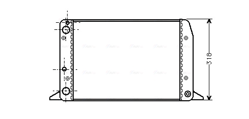 Radiateur Ava Cooling AI2104